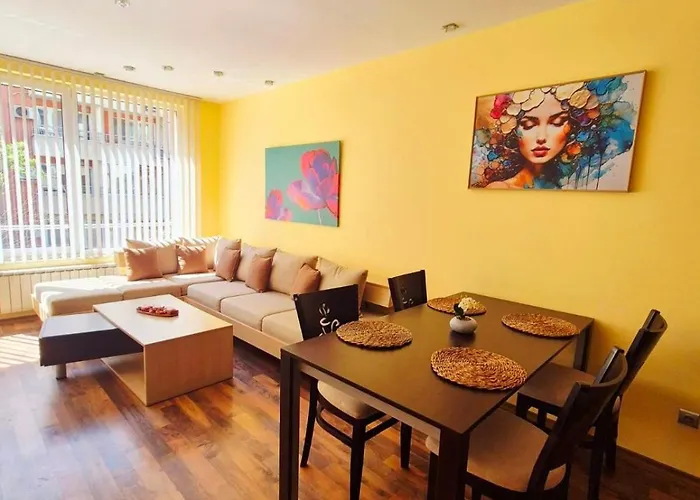 Bright 70 M2 Family Apt, Center Sofia, Metro, Parking